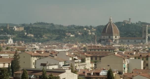 City Skyline Florença Toscana Itália Europa — Vídeo de Stock