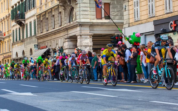 Bisikletçi, İtalya Bisiklet Turu — Stok fotoğraf
