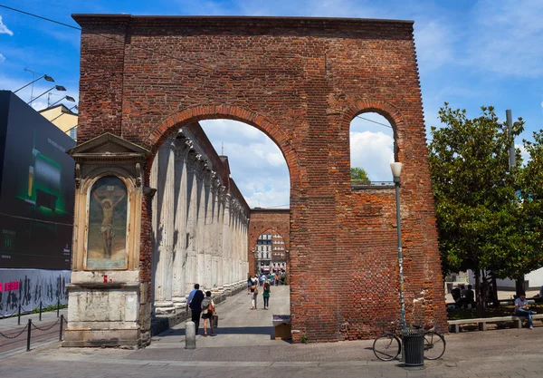 San Lorenzo columns, Milan — Stock Photo, Image