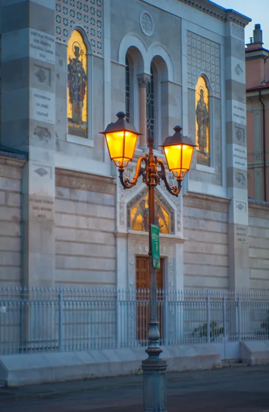 Pravoslavná církev st. spyridon, Terst — Stock fotografie