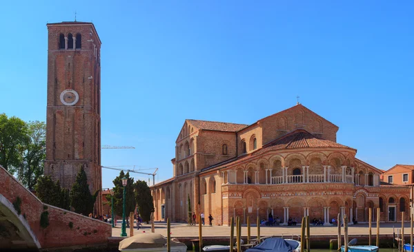 Η εκκλησία της santa maria e san donato — Φωτογραφία Αρχείου