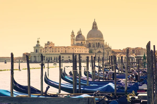 Гондоли, Венеція — стокове фото