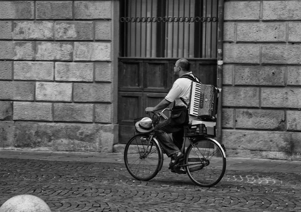 Biker zingaro, Padova — Foto Stock