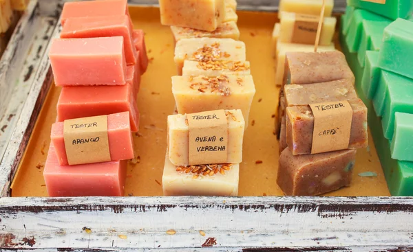 Homemade soaps — Stock Photo, Image