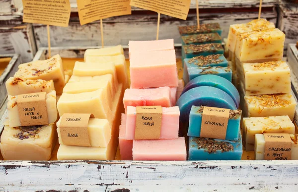 Homemade soaps — Stock Photo, Image