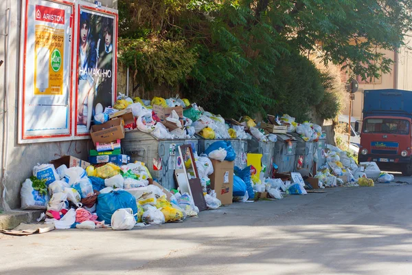 Afval gedumpt — Stockfoto