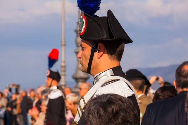 Carabinieri, italienische Polizisten — Stockfoto