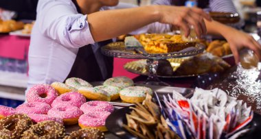 Sayaç çubuğunda pasta