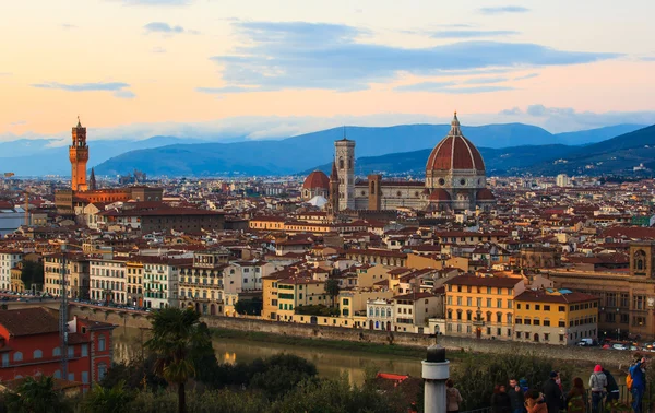 Uitzicht op florence — Stockfoto