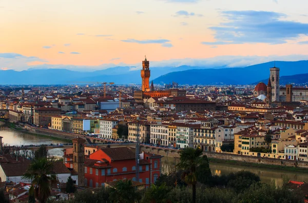 Uitzicht op florence — Stockfoto