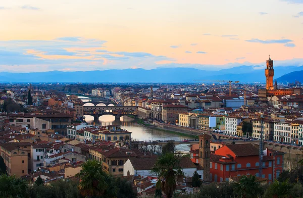 Uitzicht op florence — Stockfoto