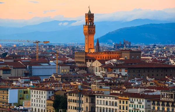 Palazzo Vecchio tower — Stockfoto
