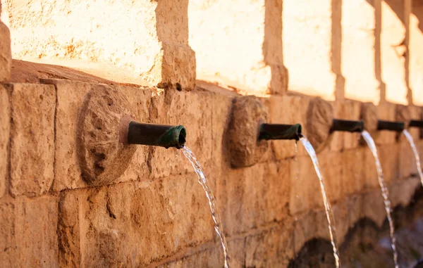 Granfonte, Baroque fountain in Leonforte — Stock Photo, Image