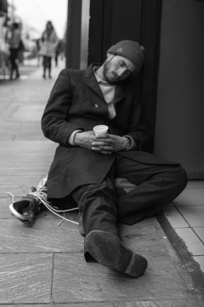 Hajléktalan — Stock Fotó