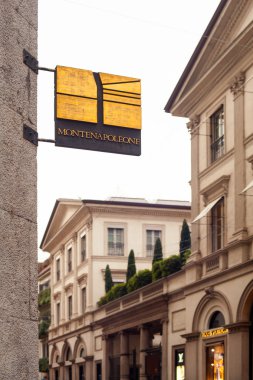 Milan sokakta Montenapoleone