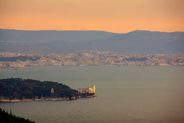 Trieste kusten — Stockfoto