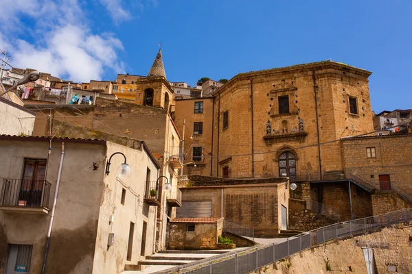 Санто-Стефано-церкви, Leonforte — стокове фото