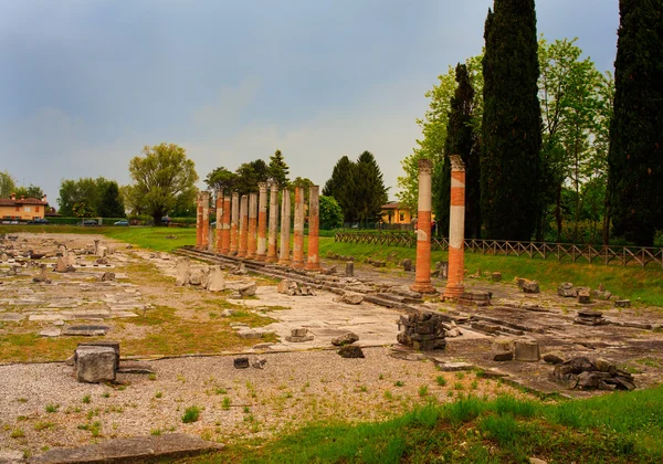 ローマ時代の遺跡、アクイレイア — ストック写真