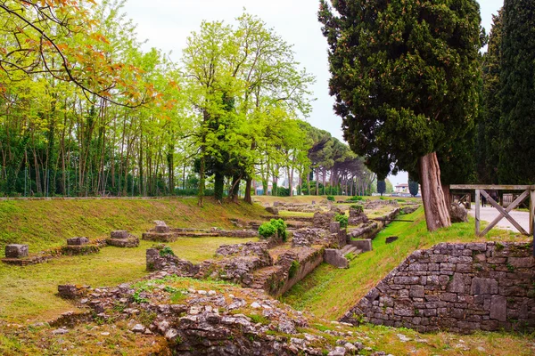 Area archeologica di Aquileia — Foto Stock