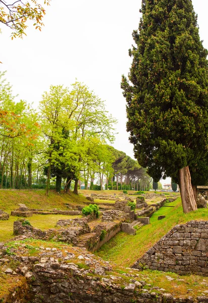 Stanowiska archeologicznego Aquiléia — Zdjęcie stockowe