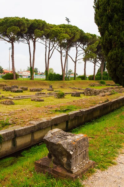 Aquileia, arkeolojik alan — Stok fotoğraf