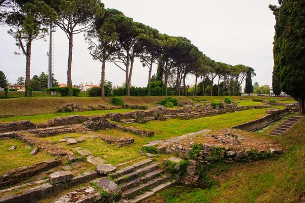 Archeological area of Aquileia — Stock Photo, Image