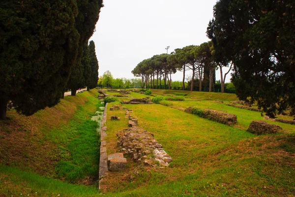 Área arqueológica de aquileia — Fotografia de Stock