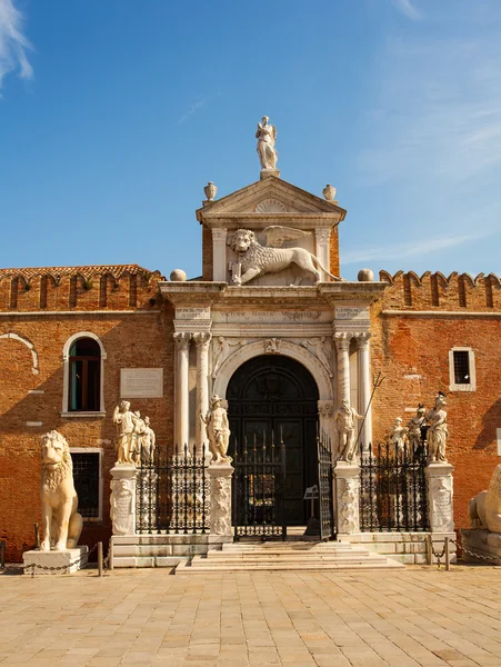 Arsenale, Венеция — стоковое фото