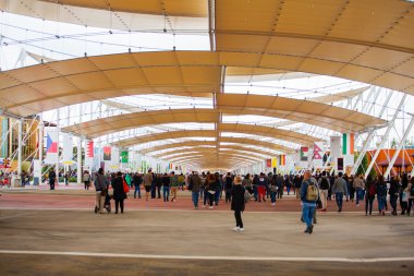 İnsanlar Expo 2015, Milan ziyaret