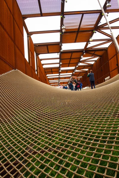 Brazilian pavilion at Expo 2015, Milan — Stock Photo, Image