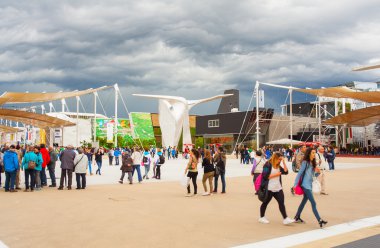 İnsanlar Expo 2015, Milan ziyaret