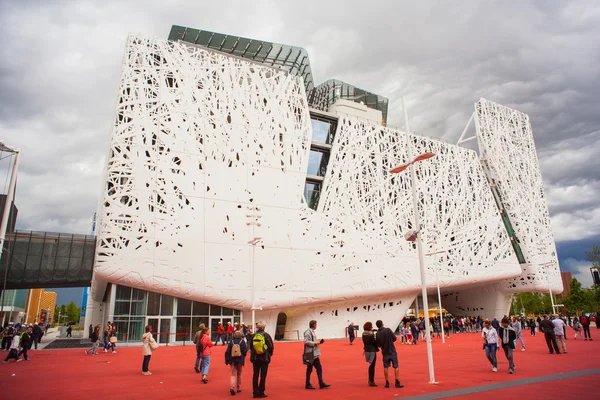 Itálie Pavilon na Expo 2015, Milan — Stock fotografie