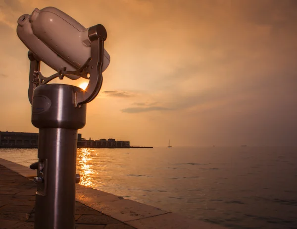 Turistické dalekohledy — Stock fotografie