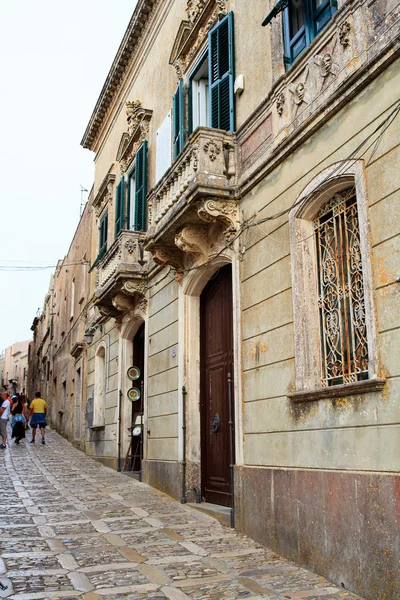 Erice vista a la calle — Foto de Stock