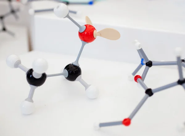 Atom molekül modeli — Stok fotoğraf