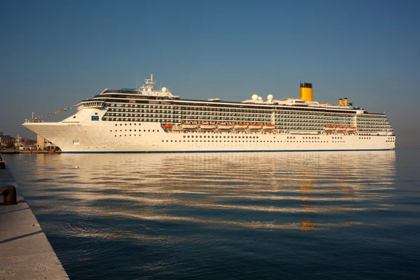 Vista della nave da crociera — Foto Stock