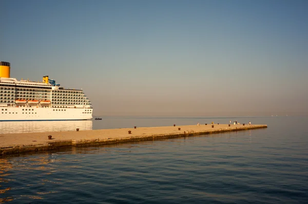 Uitzicht op cruiseschip — Stockfoto