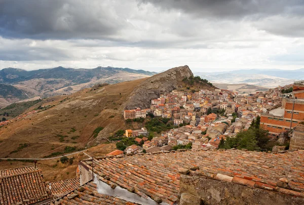 View of Troina, Sicily — Stock Photo, Image