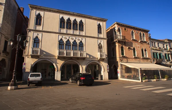 Pohled na Chioggia, Itálie — Stock fotografie