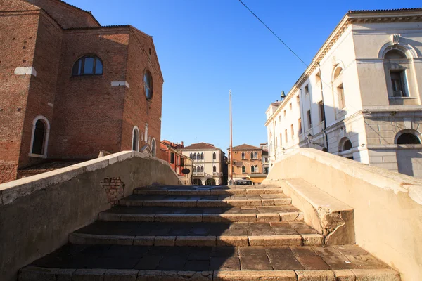 Pohled na Chioggia, Itálie — Stock fotografie