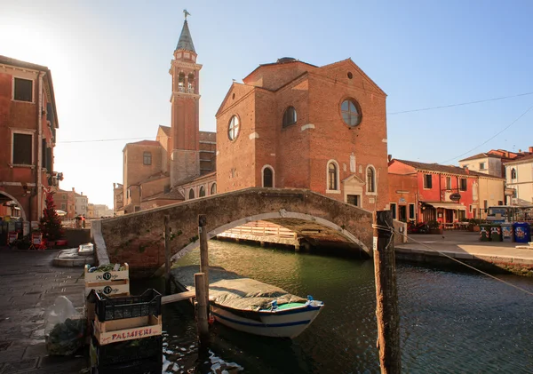 San Giacomo Kirche, Chioggia — Stockfoto