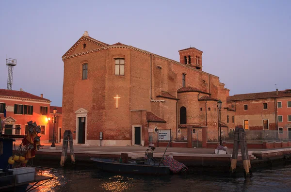 San Giacomo-kyrkan, Chioggia — Stockfoto