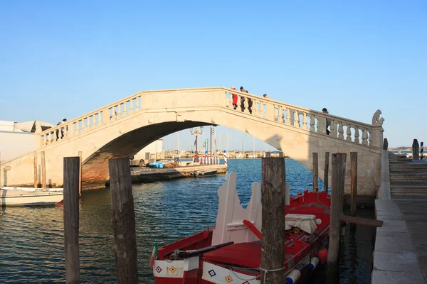 Vigo Köprüsü, Chioggia — Stok fotoğraf