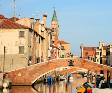 Chioggia, İtalya'nın görünümü
