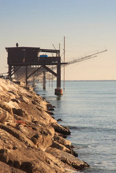 Casoni, Sottomarina. Chioggia — Foto Stock