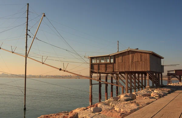 Casoni, Sottomarina. Chioggia — Foto Stock