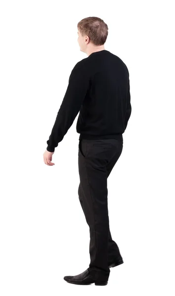 Back view of walking  business man — Stock Photo, Image