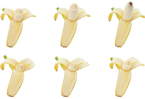 Colección de mordedura de plátano. —  Fotos de Stock