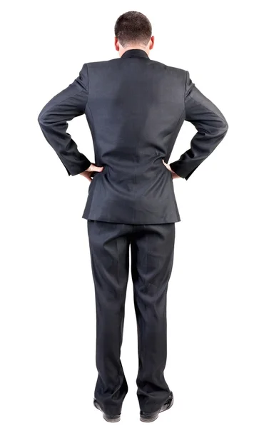 Back view of adult  business man . — Stock Photo, Image