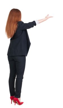 işaretleme kadın arkadan görünüm